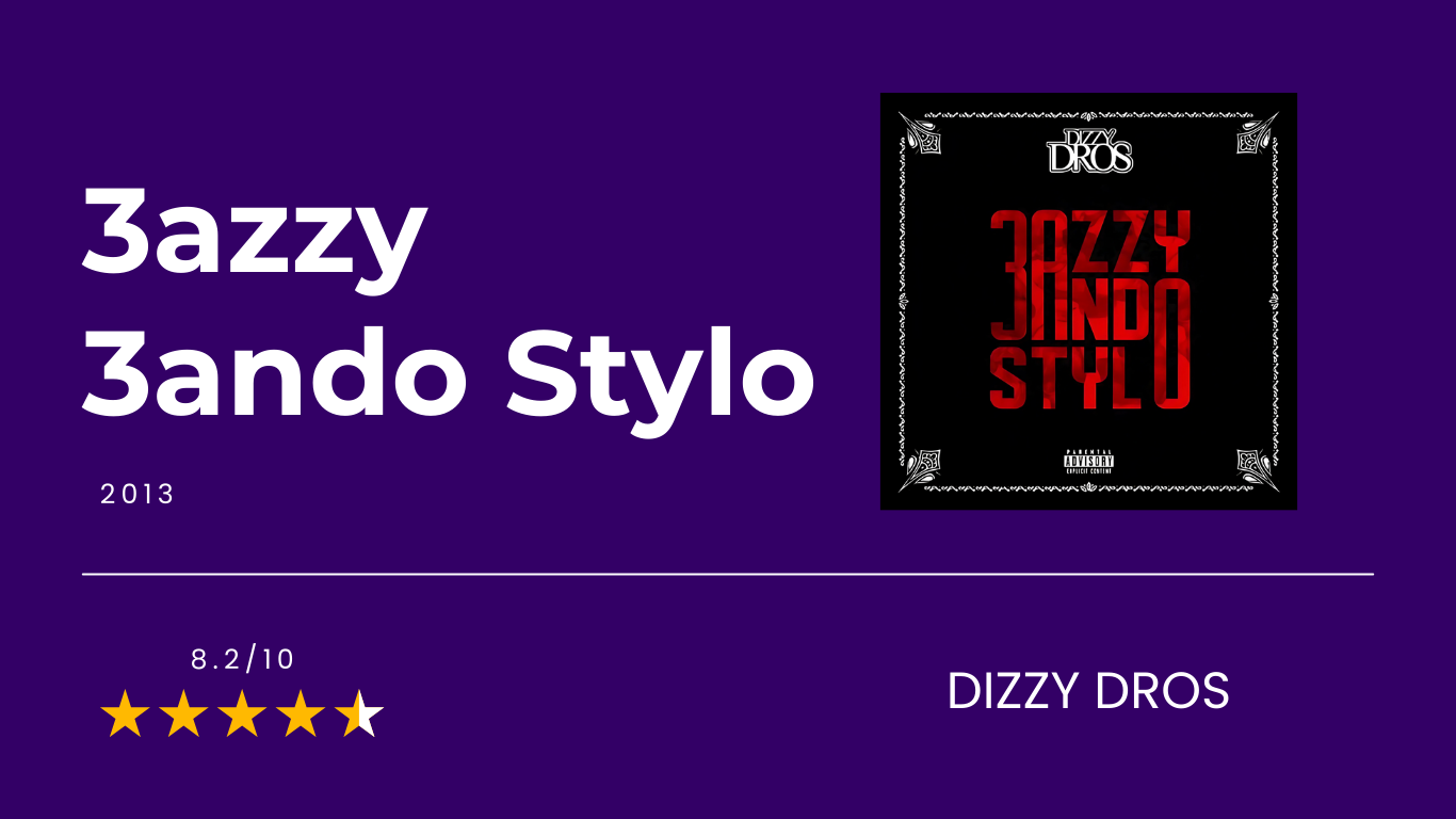 Album Rating: 3azzy 3ando Stylo Review | DimaTOP Magazine Dizzy Dross 3azzy 3ando Stylo/ 2013