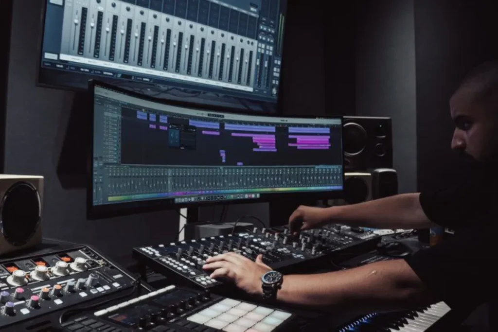 MixByJonah: The First FL Studio Certified Trainer in Africa Producer Jonah at studio making the beat for “Cash & Flow”, a rap song by Moroccan rapper L’Morphine for CIH bank