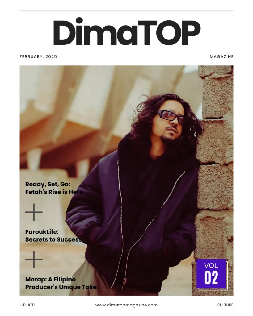 the Cover of DimaTOP Magazine Vol.2 for February