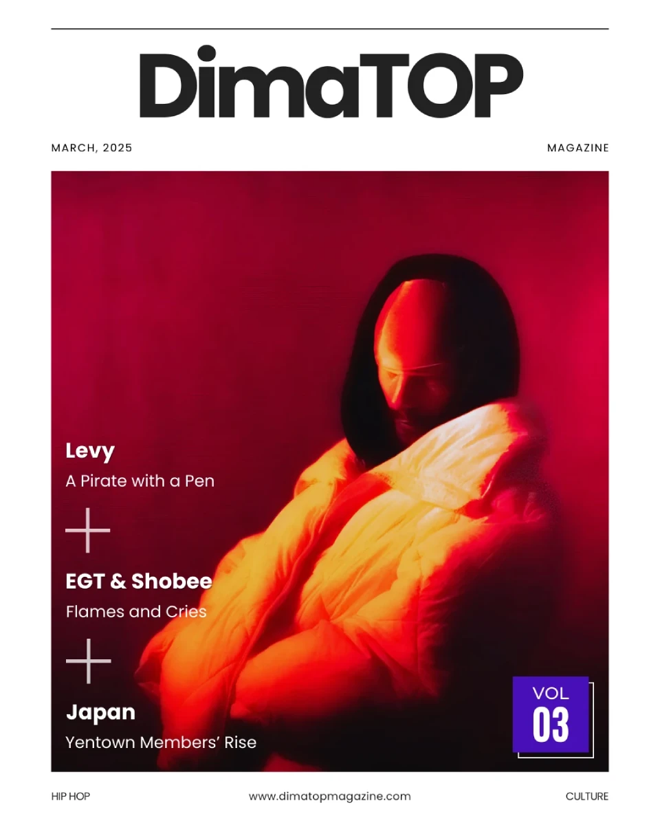 the Cover of DimaTOP Magazine Vol.3 of March
