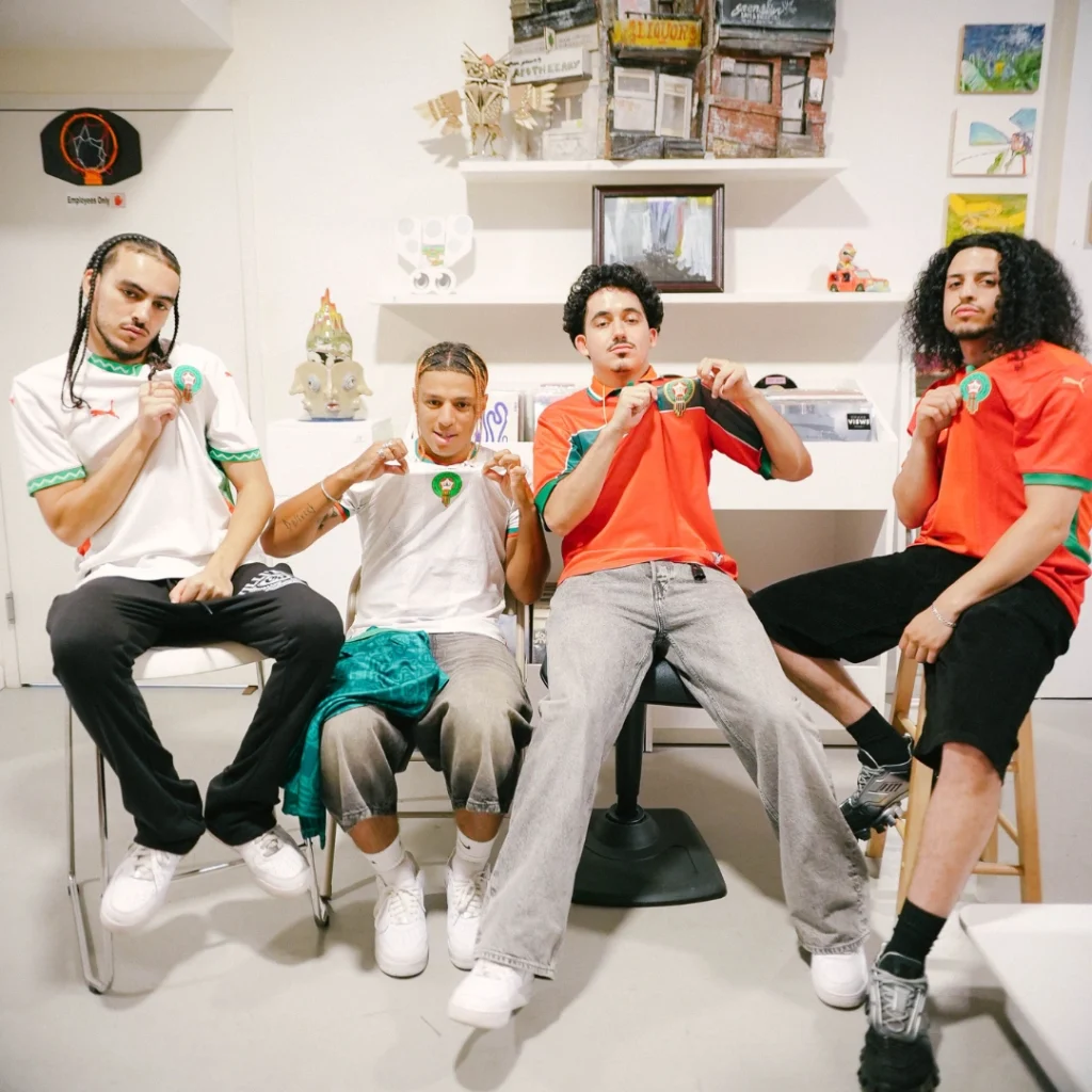 Moroccan-American rapper Yasin with Maroc Boyzz