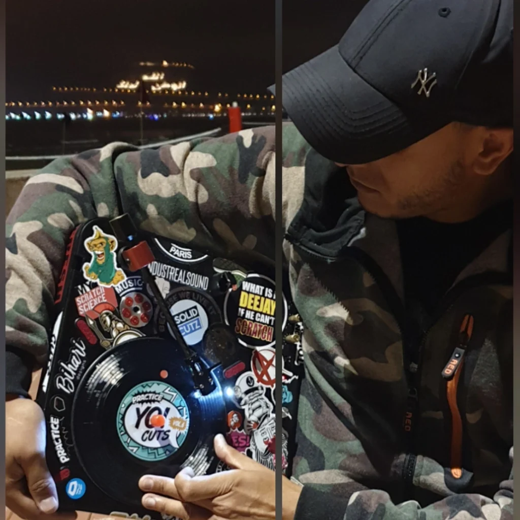 Moroccan Turntablist DJ Skull in Agadir
