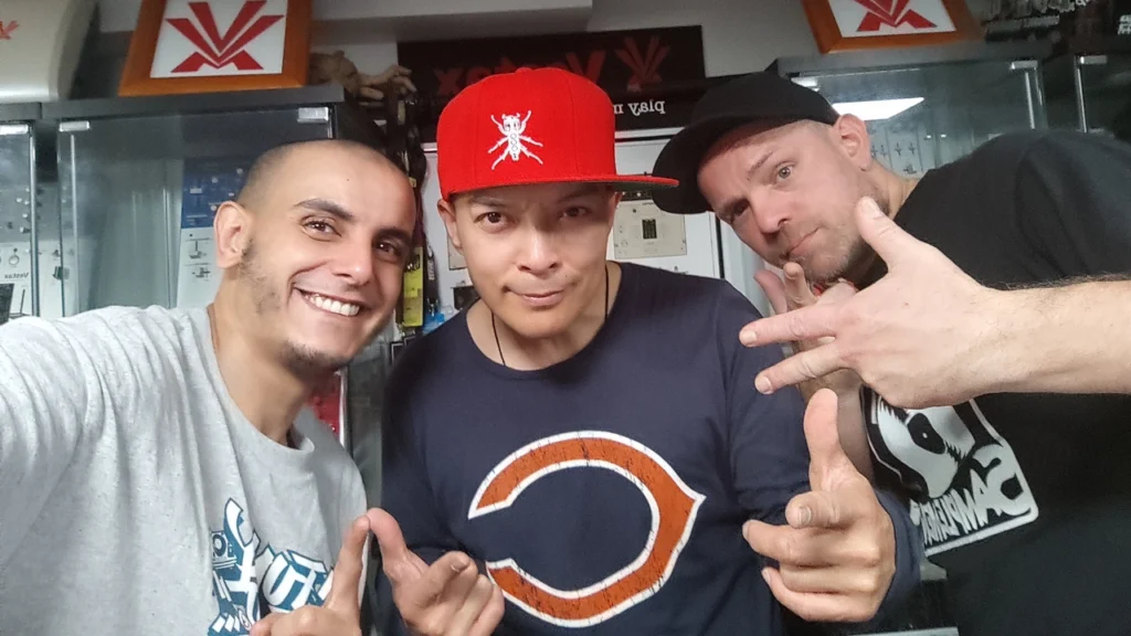 Moroccan Turntablist DJ Skull with DJ Qbert