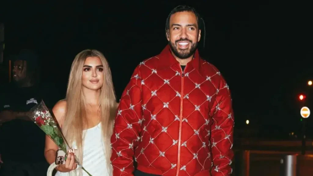 Moroccan rapper French Montana and his fiancé Dubai princess Mahra al Maktoum